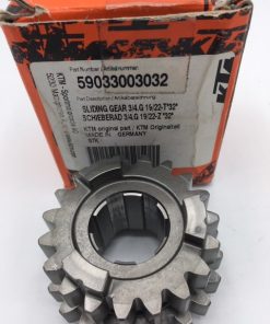 Ktm ingranaggio cambio primario 3/4 19/22 Z cod. 59033003032 - sliding gear