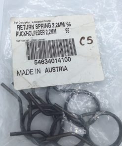 Ktm molla albero cambio mm 2,2 cod. 54634014000 - return spring