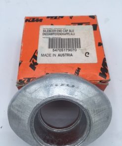Ktm Finale silenziatore alluminio cod. 54705179070 - silencer end cap alu